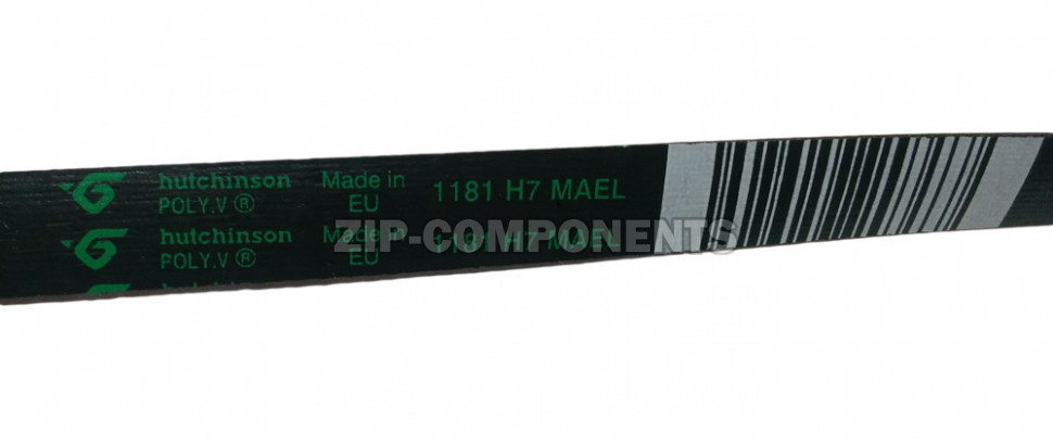 Ремень 1181H7 для стиральной машины EL Indesit C00059721